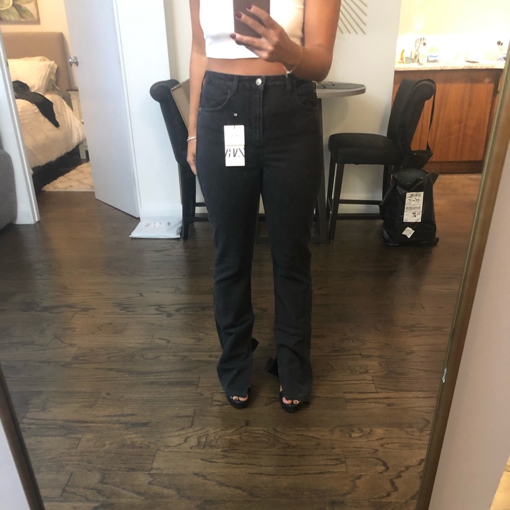 Split Hem Jean